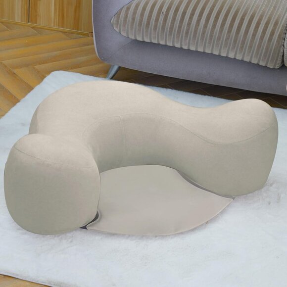 NEW IN BOX: Premium V-Shape Inflatable Meditation Zafu & Floor Seat - Picture 2 of 11